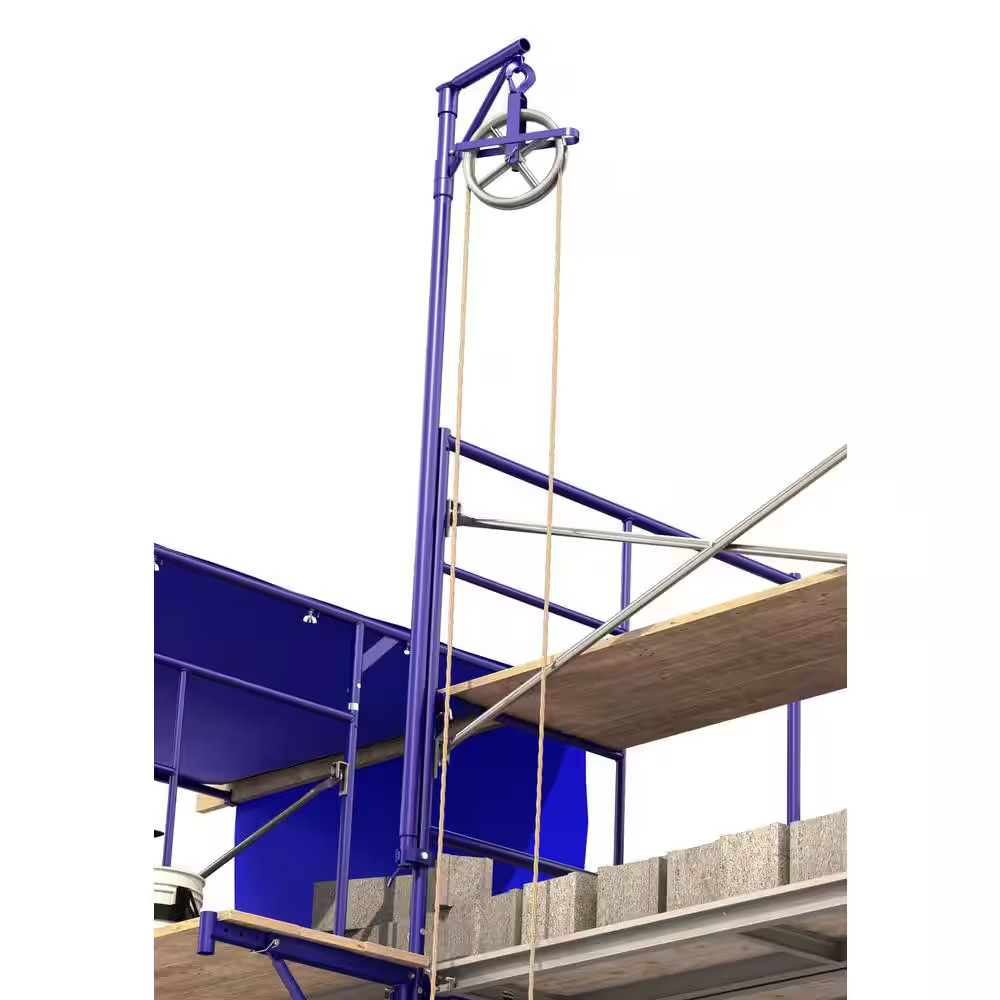 12 In. Scaffolding Gin Wheel for Hoisting