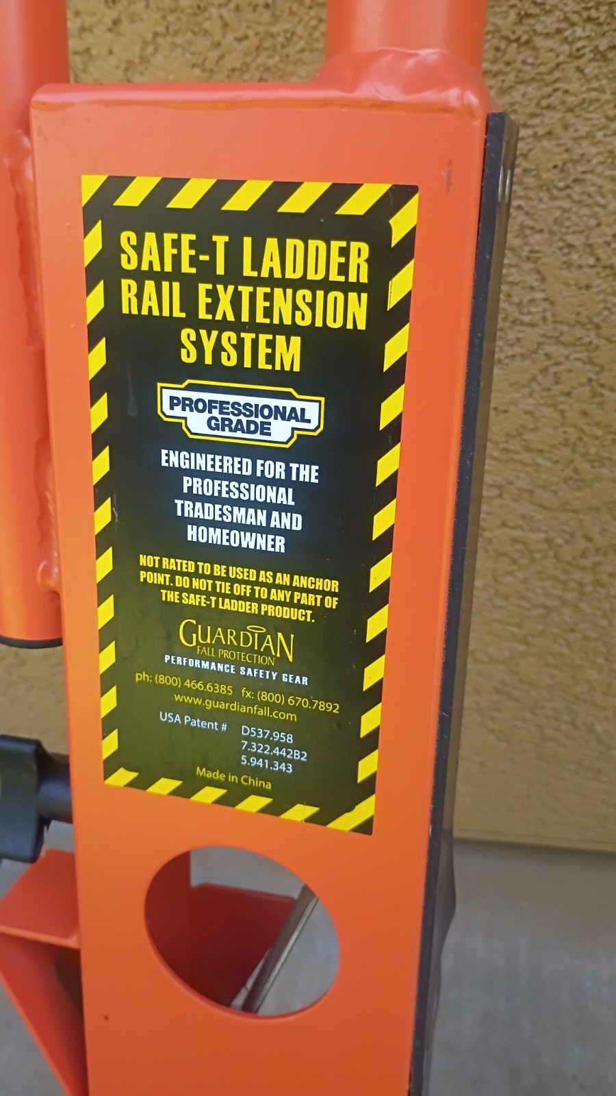 Guardian Fall Protection Safe-T Ladder Extension System
