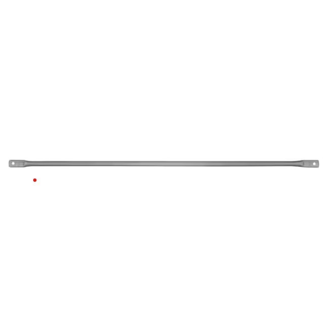 Metaltech Steel Guard Rail 60 in Scaffolding Safety Rail 100 lb Capacity