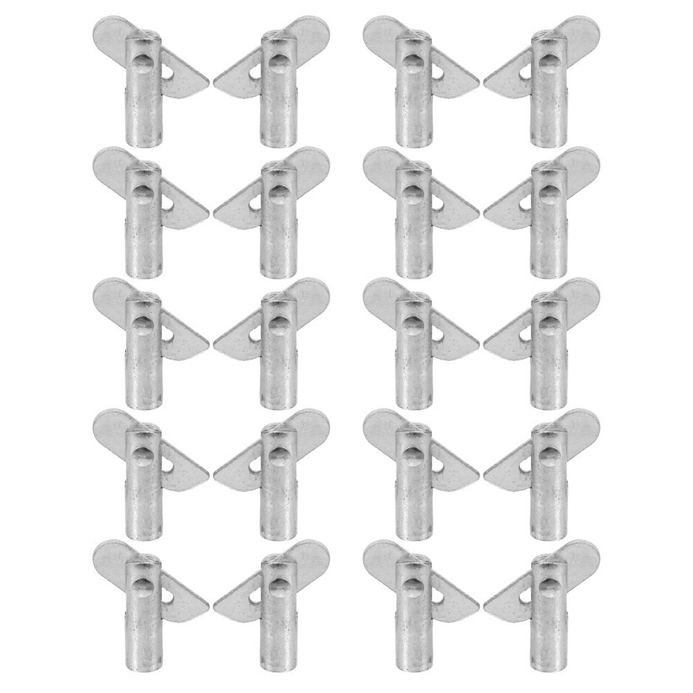 20 Pcs Scaffolding and Guardrail Pins Hinge Detachable Connector