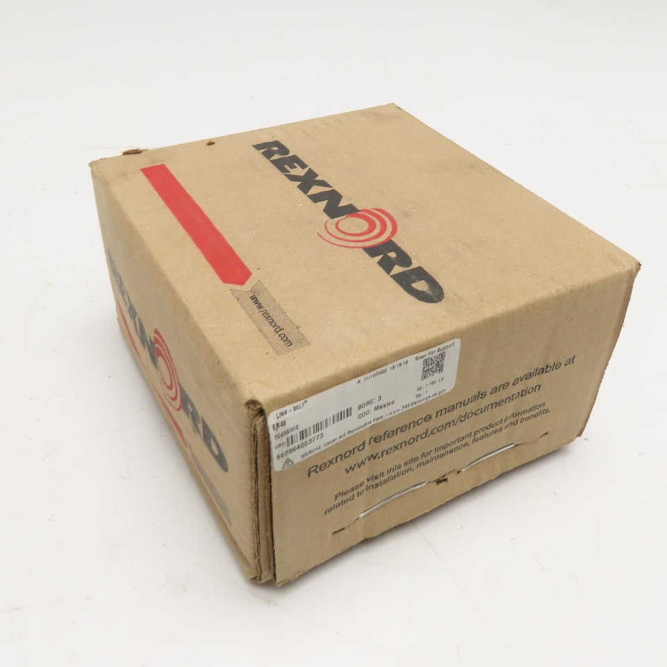 Rexnord 662864003773 ER48 Link-Belt 3″ Bore Ball Bearing Insert
