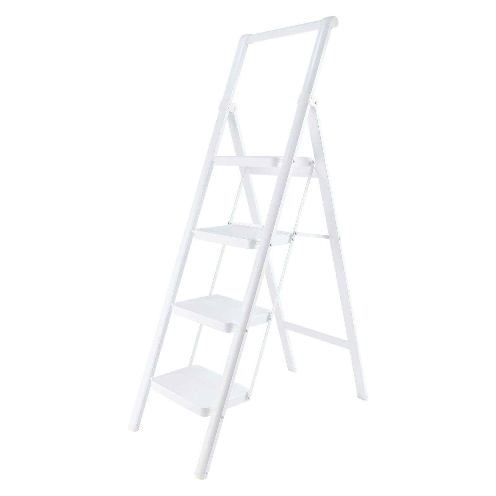 4 Step Ladder, Foldable Step Stools for Adults Anti-Slip Pedal, Lightweight.