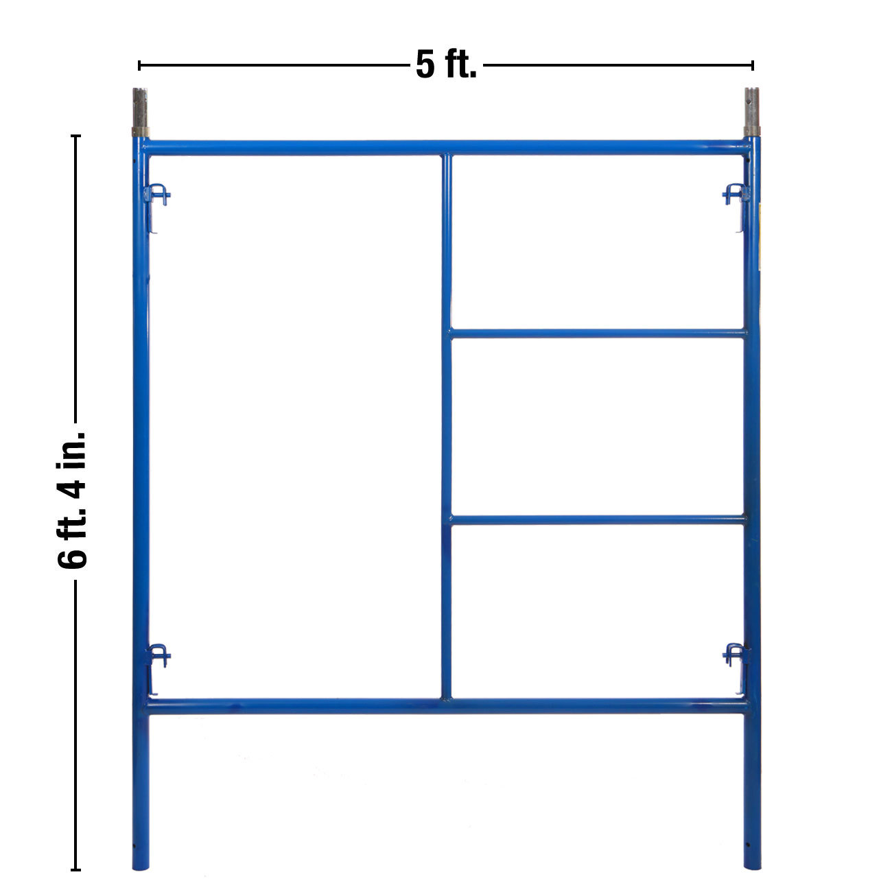 5′ x 6′ 4″ Section of Blue Heavy Duty Scaffold – Quality Steel Mason Frames