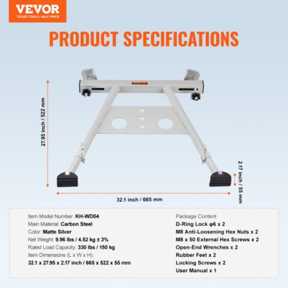 Ladder Stabilizer Adjustable Feet Extension Ladder Standoff Heavy Duty