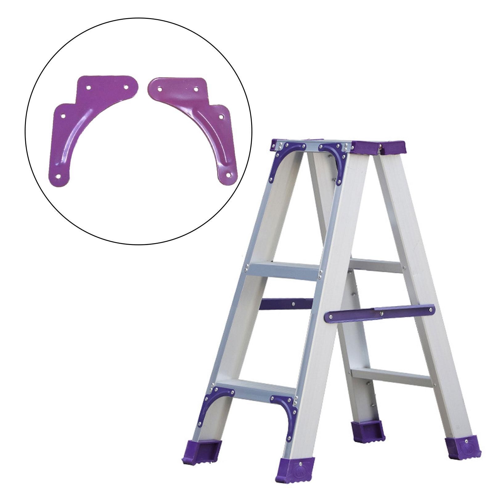 2Pcs Step Ladder Reinforcement Fixing Sheet Premium Ladder Corner Code