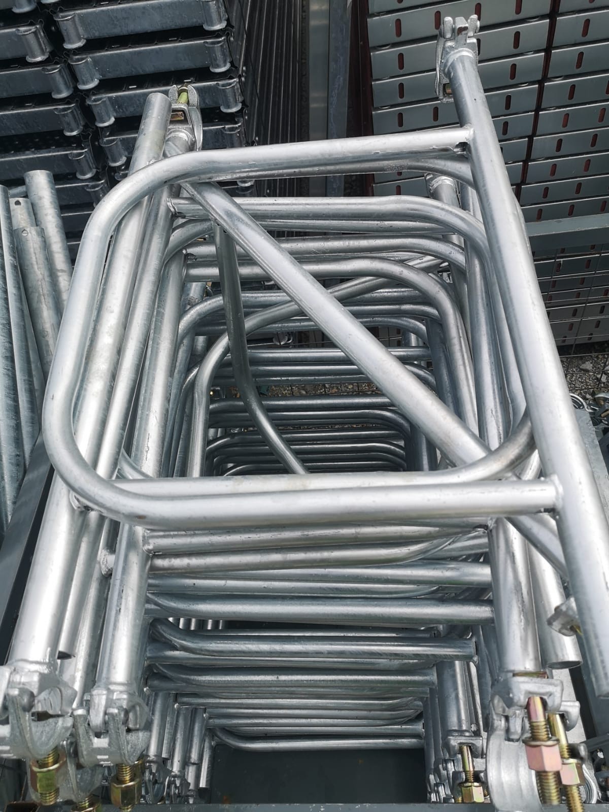 NEW Alu-scaff 74 aluminum scaffolding 112 sqm scaffolding robust floor