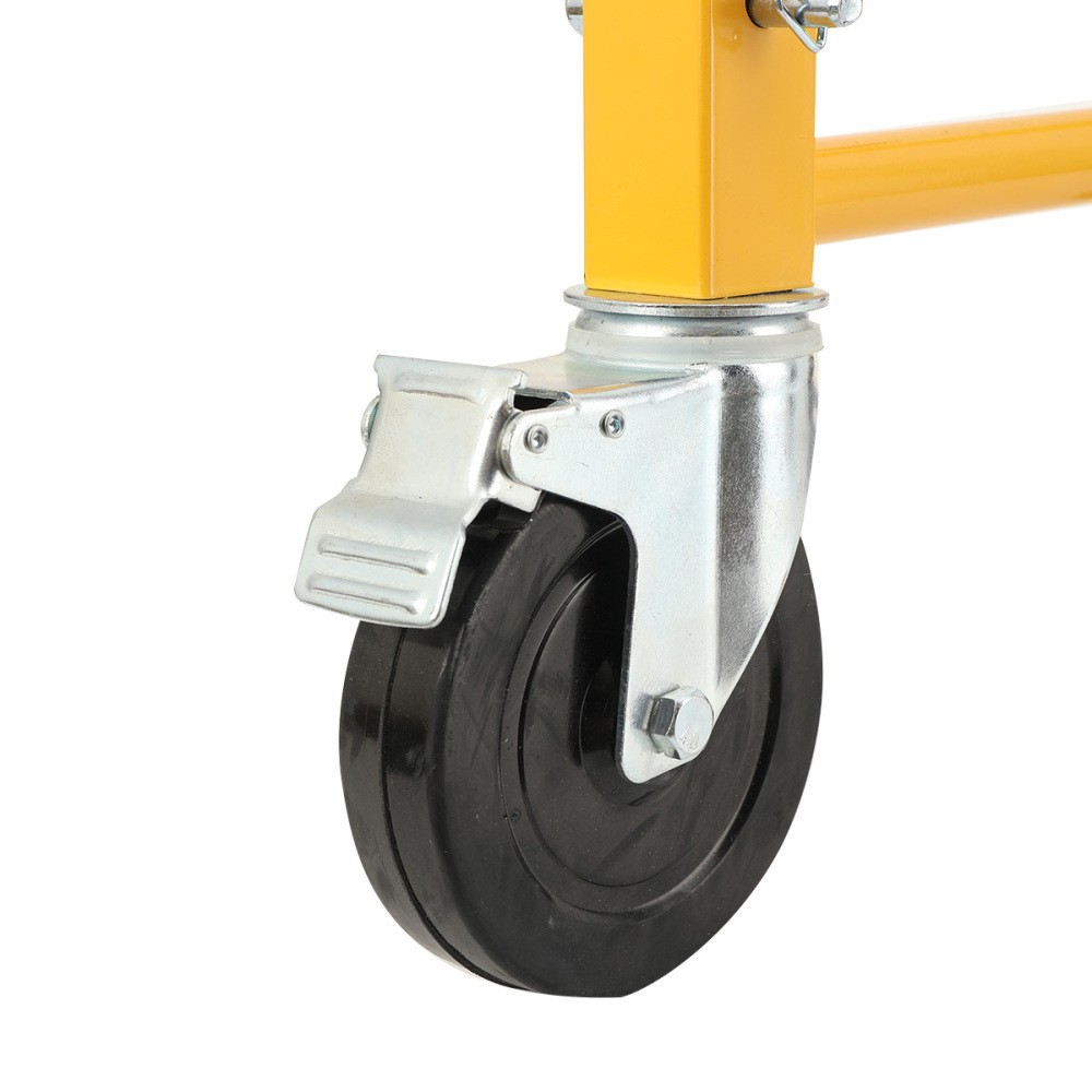 4PCS Baker Scaffold Outriggers W/5-Inch Locking Casters 1000 lbs Load Capacity
