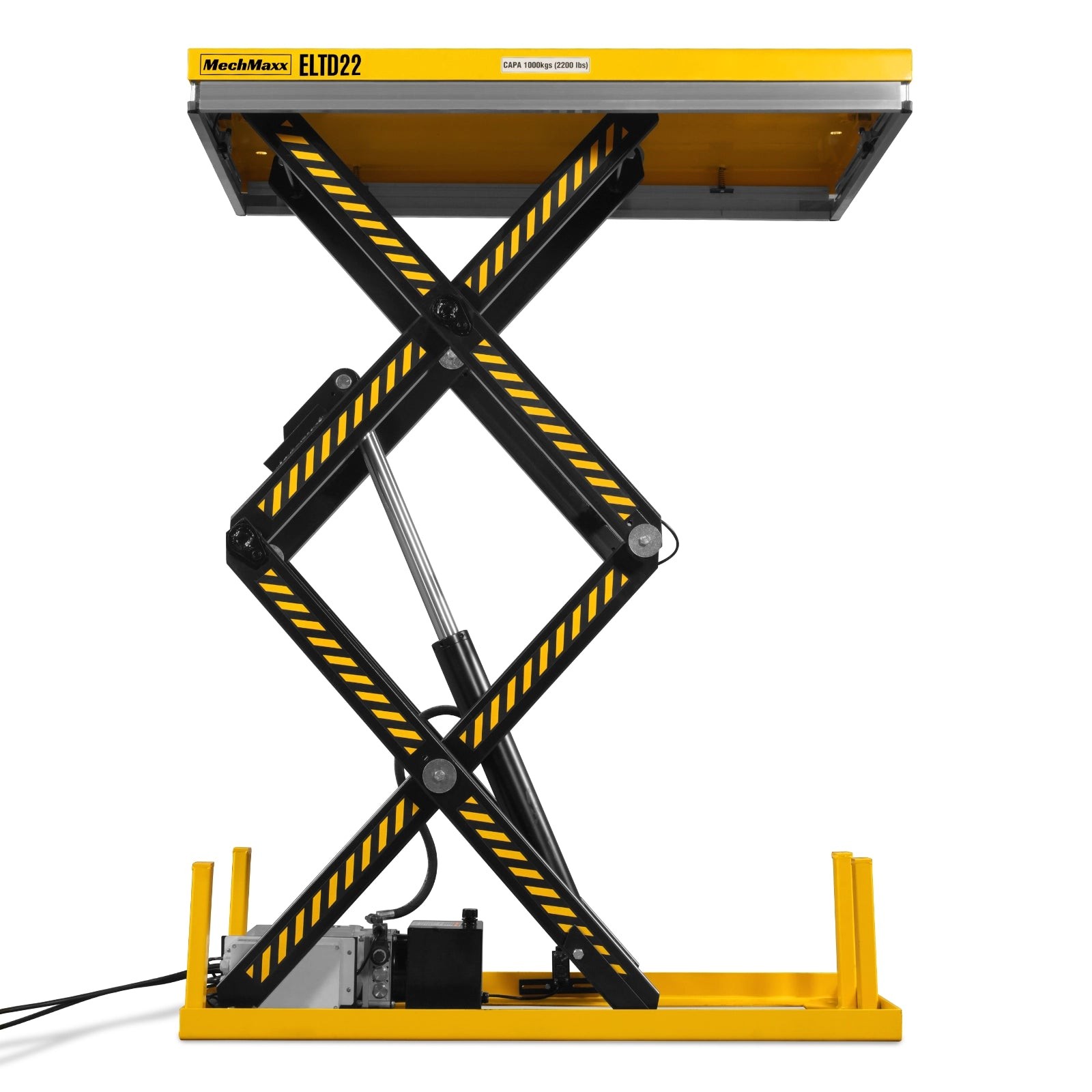 2200 lbs Capacity Electric Hydraulic Lift Table 51.2”x32.3” Platform, ELTD22