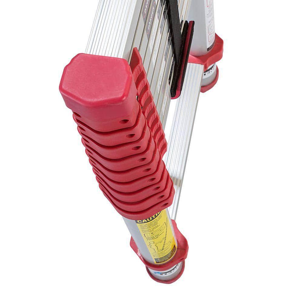 Aluminum Telescoping Extension Ladder (14.5 Reach Height) 250 lbs. Load Capacity