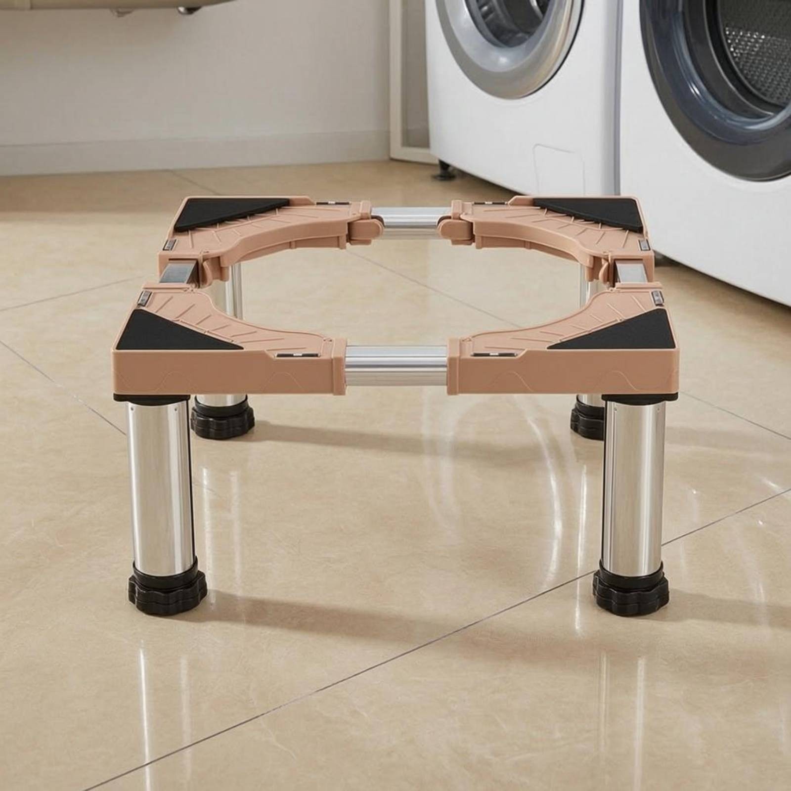 Washing Machine Stand Sturdy Duty Washing Machine Base Non-Slip Feet