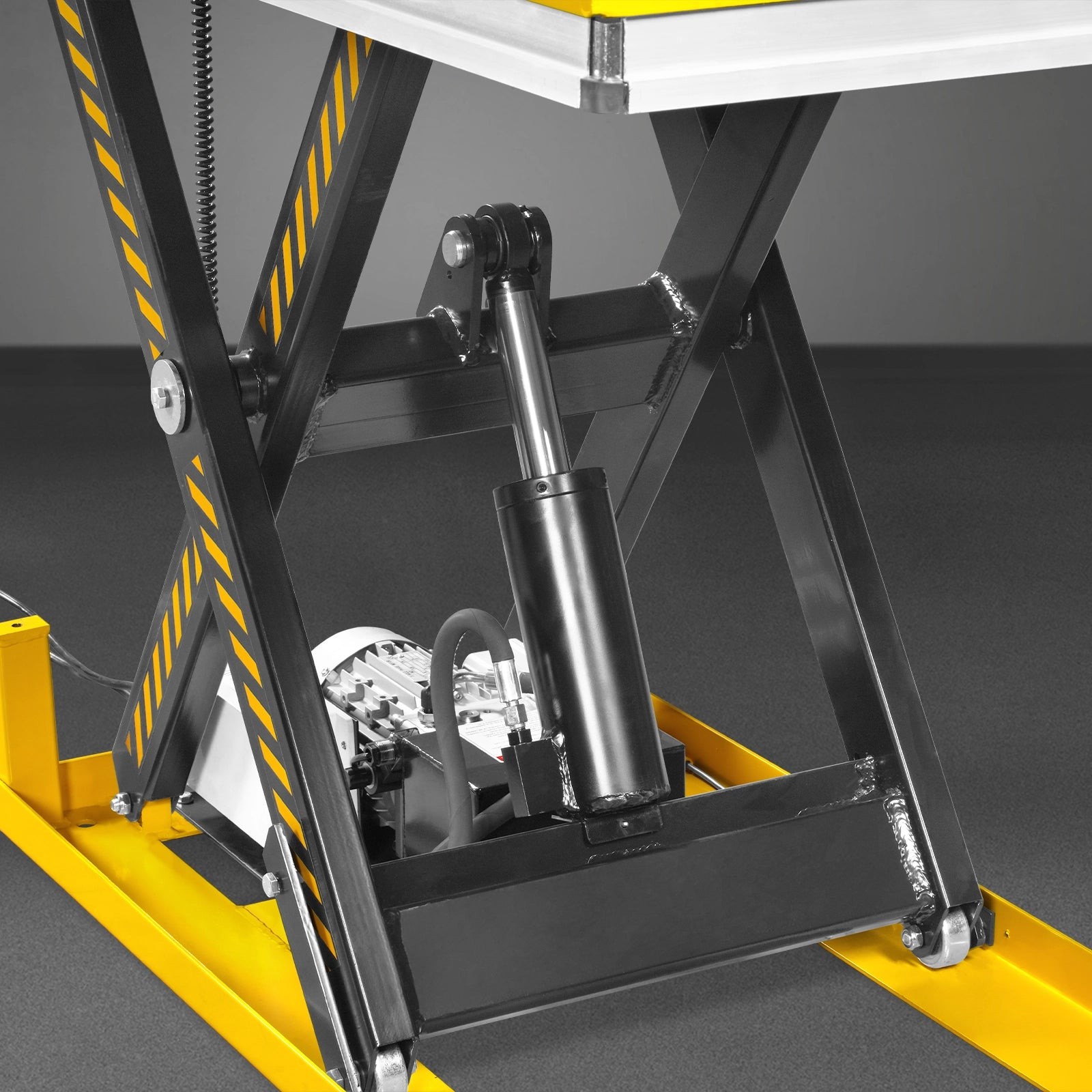 MechMaxx 2200lb Capacity Electric Hydraulic Lift Table 51.2×32.3 Platform,ELT22