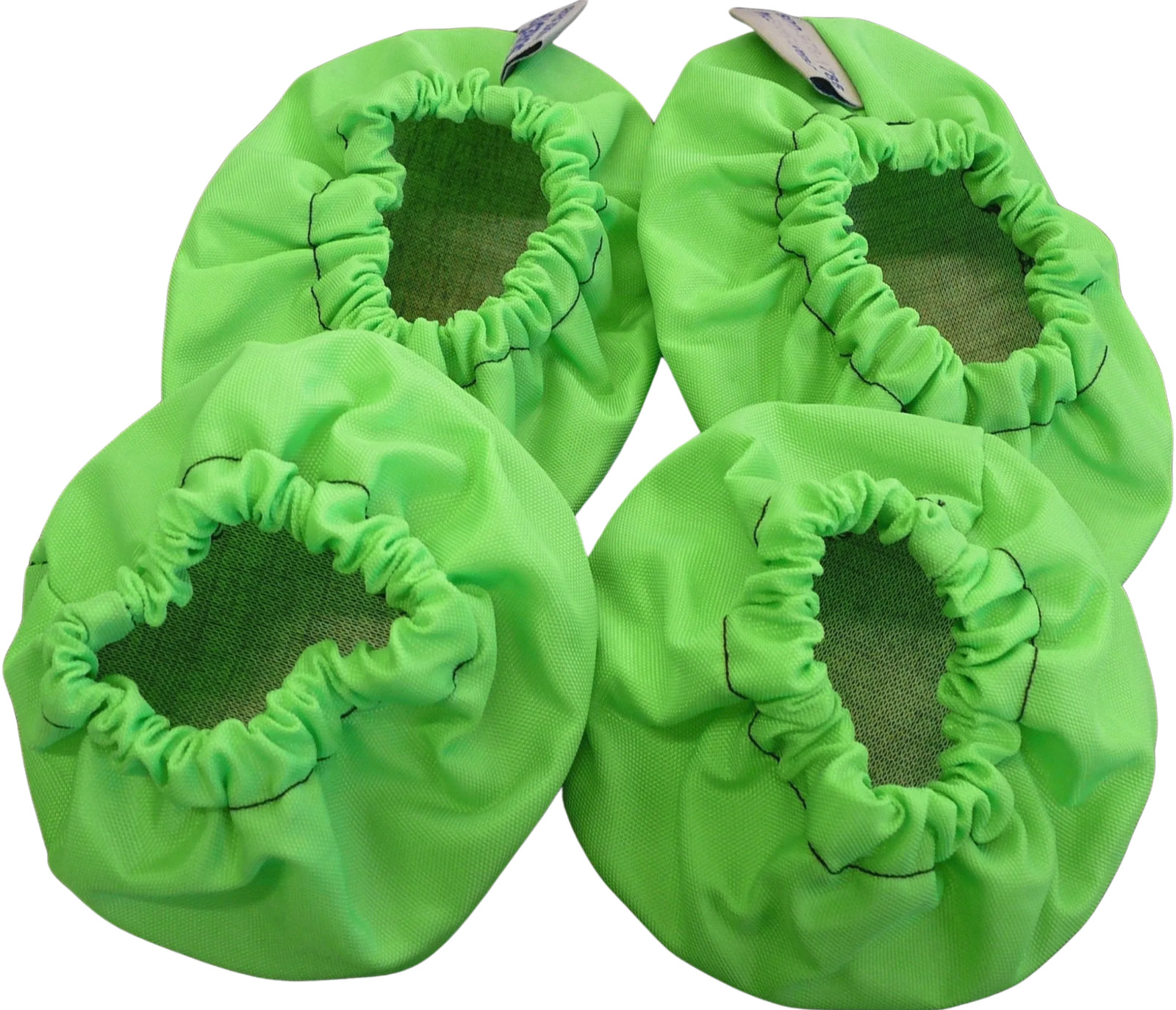Step Ladder Floor Protectors, USA, Reusable, NonSkid, Lab Tested, Set of 4 GREEN