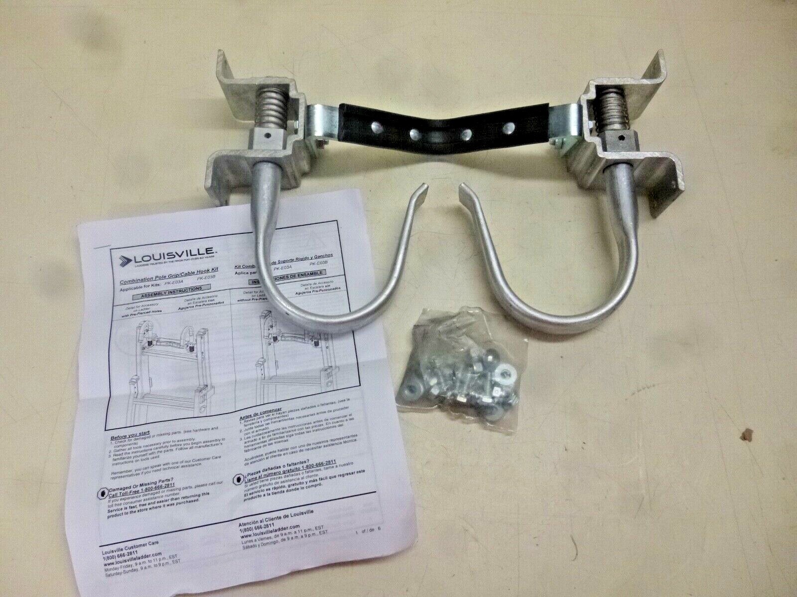 NEW! LOUISVILLE Pole Grip/Cable Hook, 1 PR, PK-E03A
