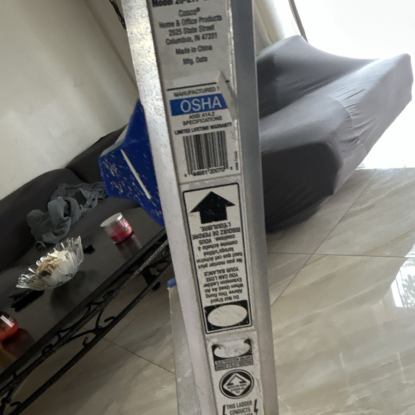 Cosco 17 ft Extension Ladder Type IA Multi-Position, Model 20-217-TIAWN