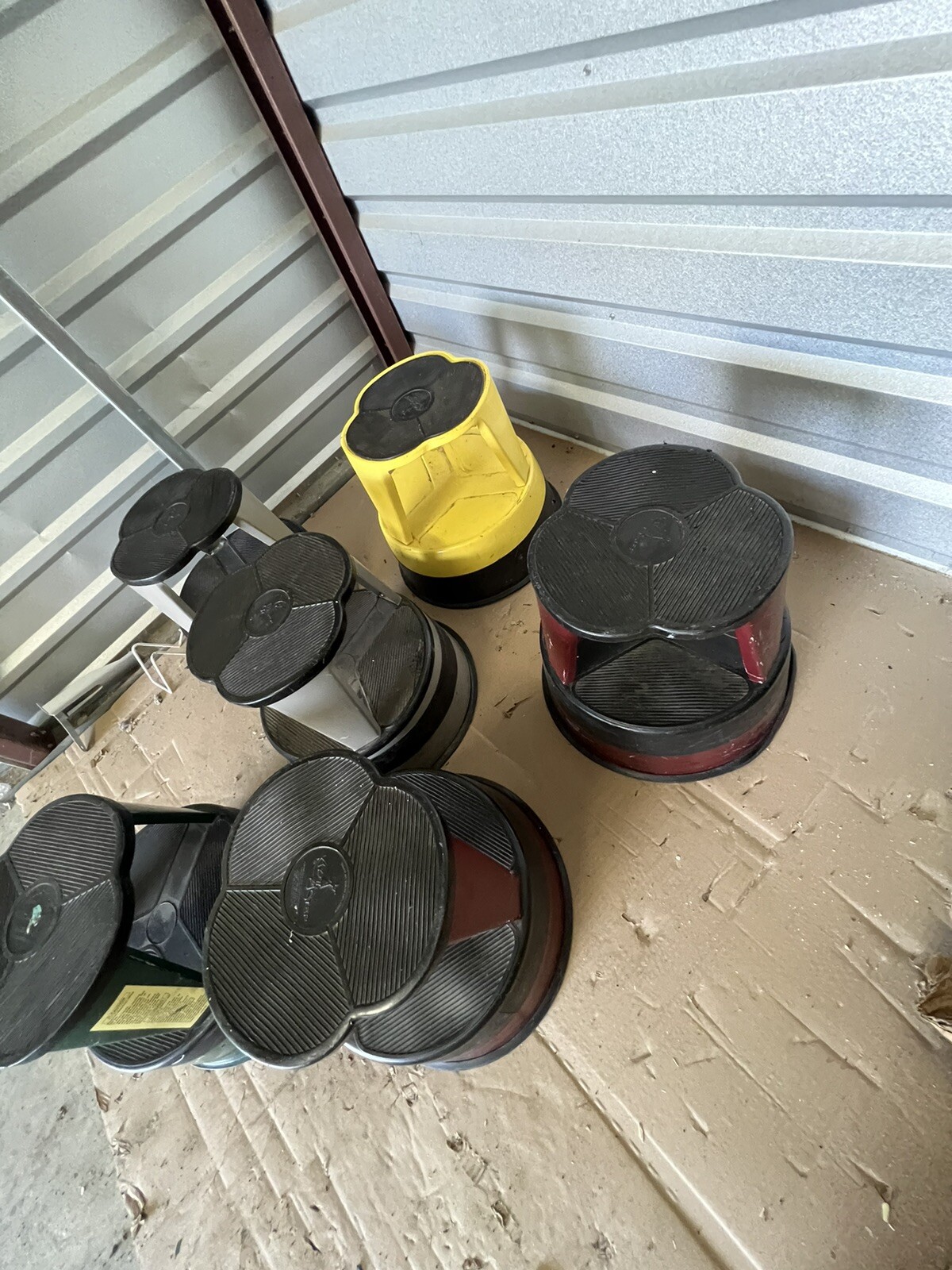 95-99% Life Left KIK-STEP Industrial Rolling Step Stool By Cramer Industries (1)