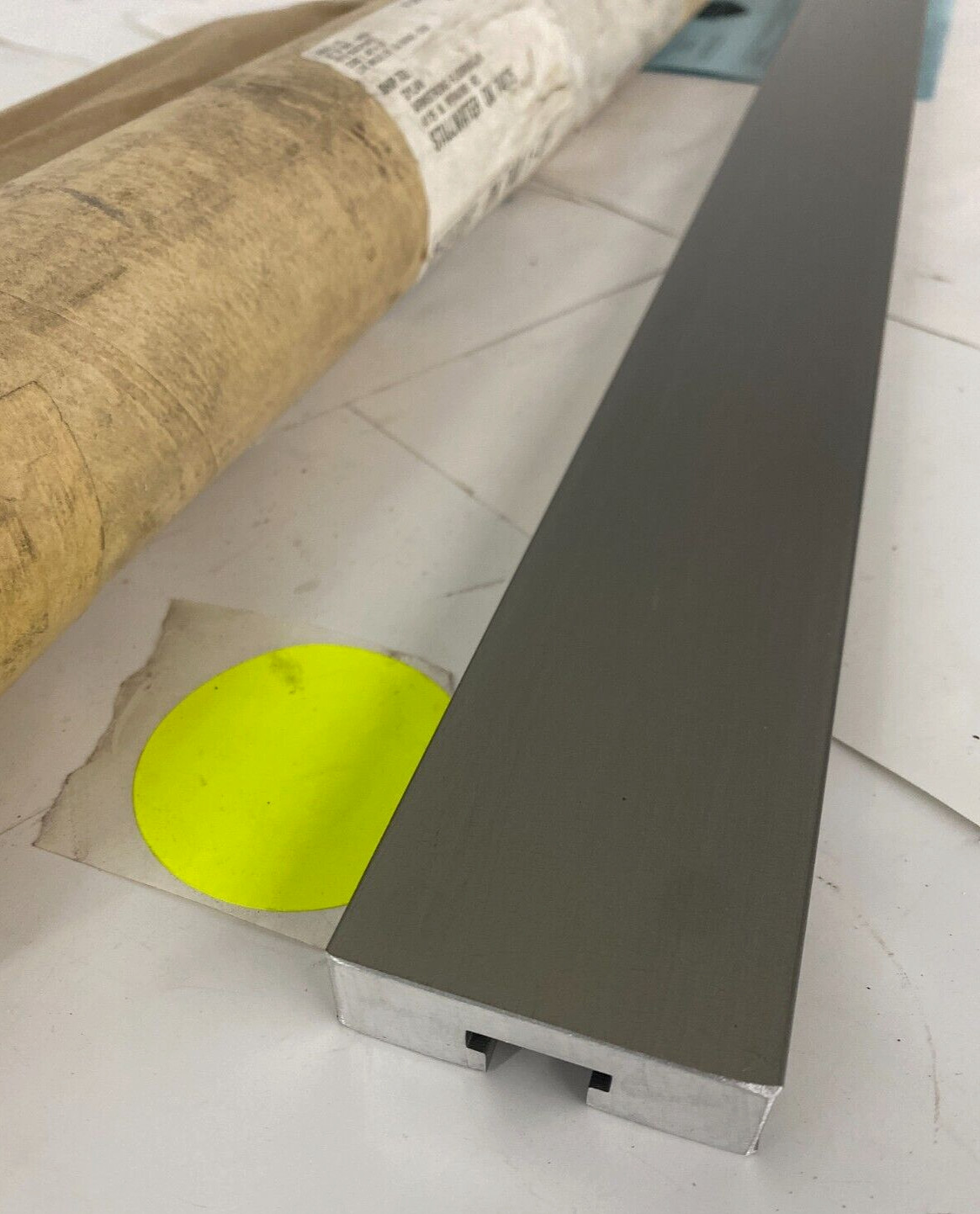 ANODIZED 2″ X 48″ FENCE EXTRUSION WITH T-TRACK; BF200