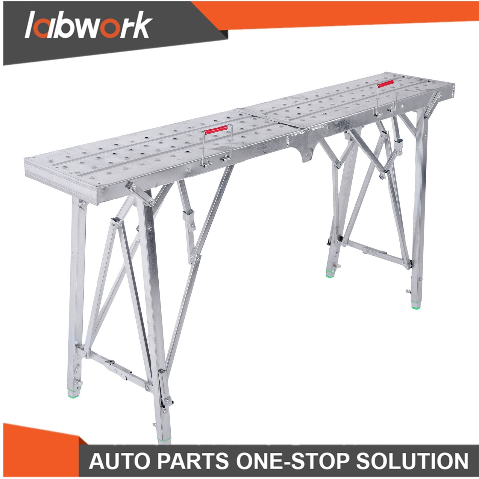 Labwork Portable Scaffolding Adjustable Height Work Platform Tower Ladder Stool