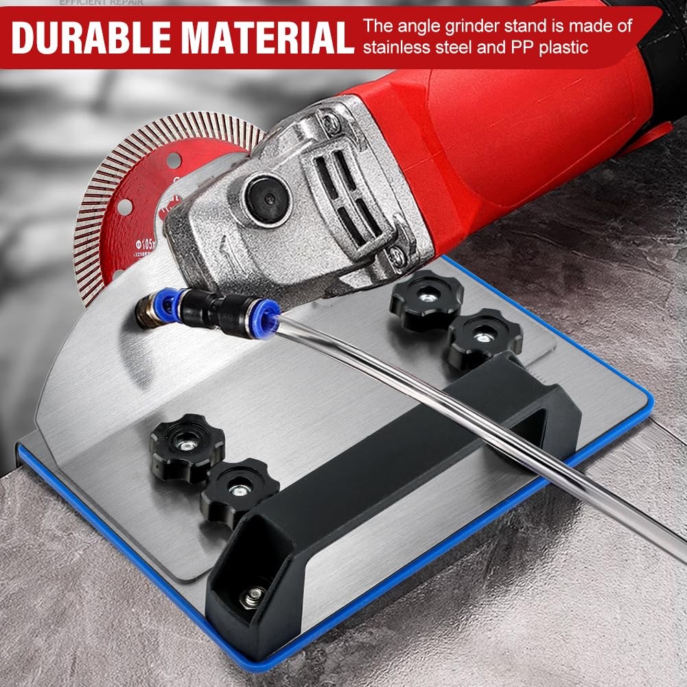 45 Degree Tile chamfering Tool Angle Grinder Stand for 45° As Shown