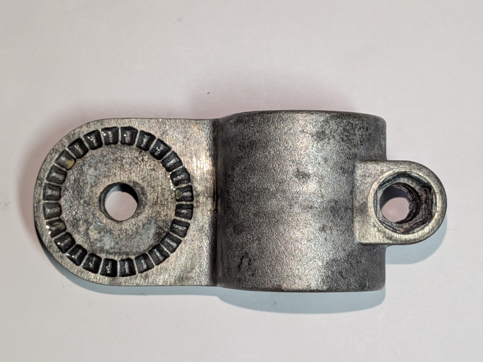KIPP Tube Clamp Swivel Half Aluminum T-piece Sunken Teeth K0486.520 20mm ID