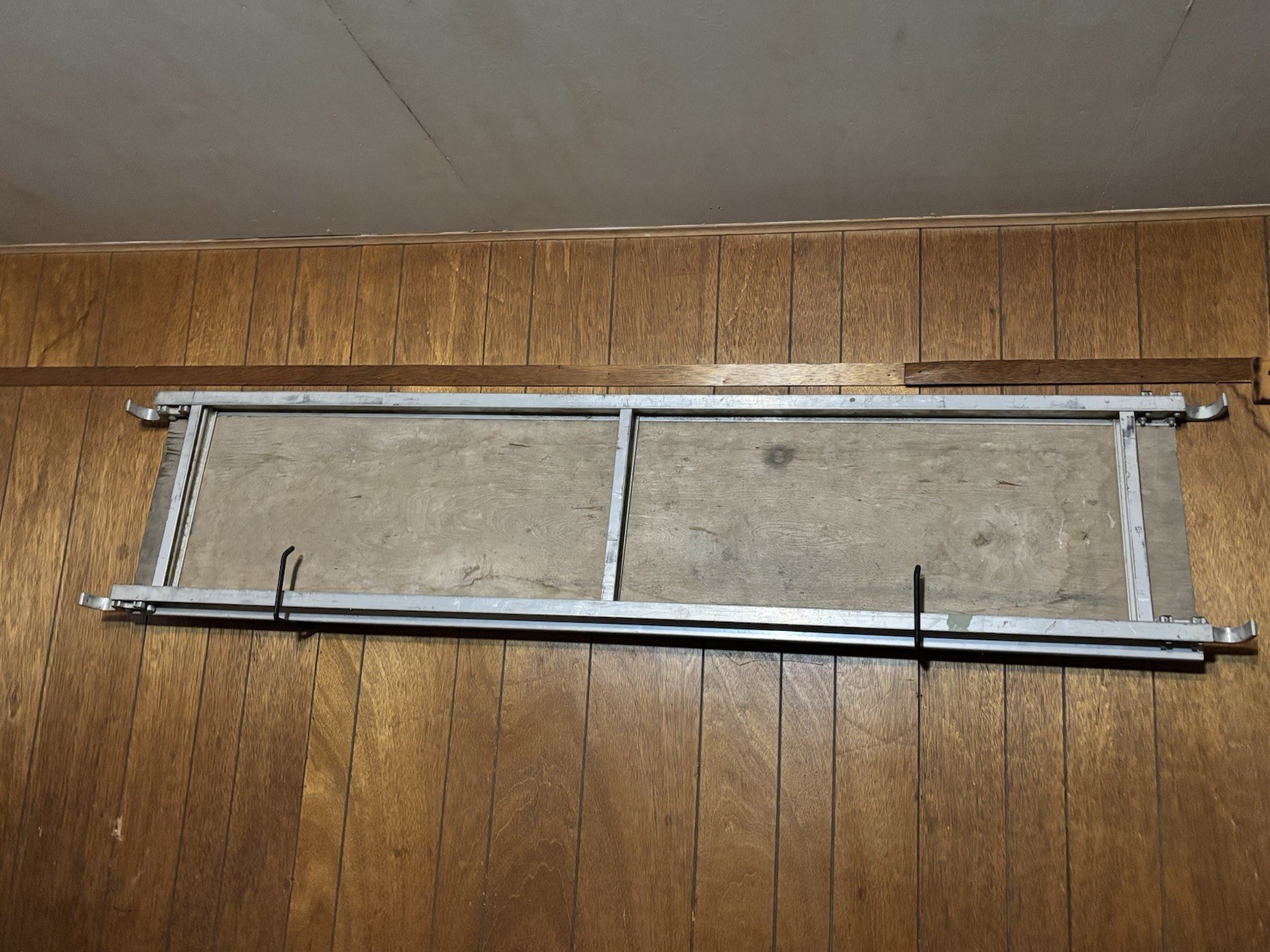 Aluminum Plank Plywood Deck – 10 ft. Walkboard • 19″ x 10′ • 50 lbs. per sq. ft.