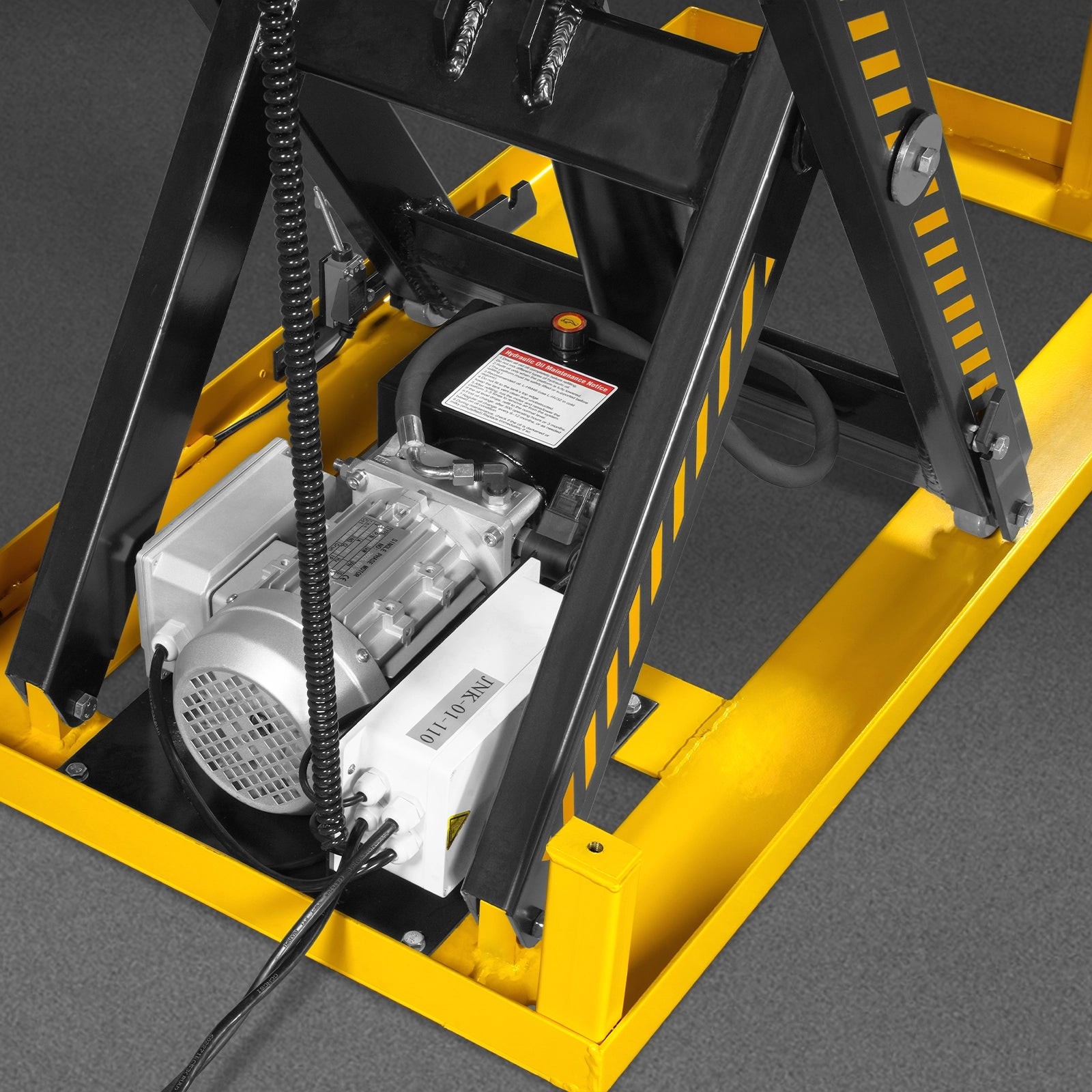 MechMaxx 2200lb Capacity Electric Hydraulic Lift Table 51.2×32.3 Platform,ELT22