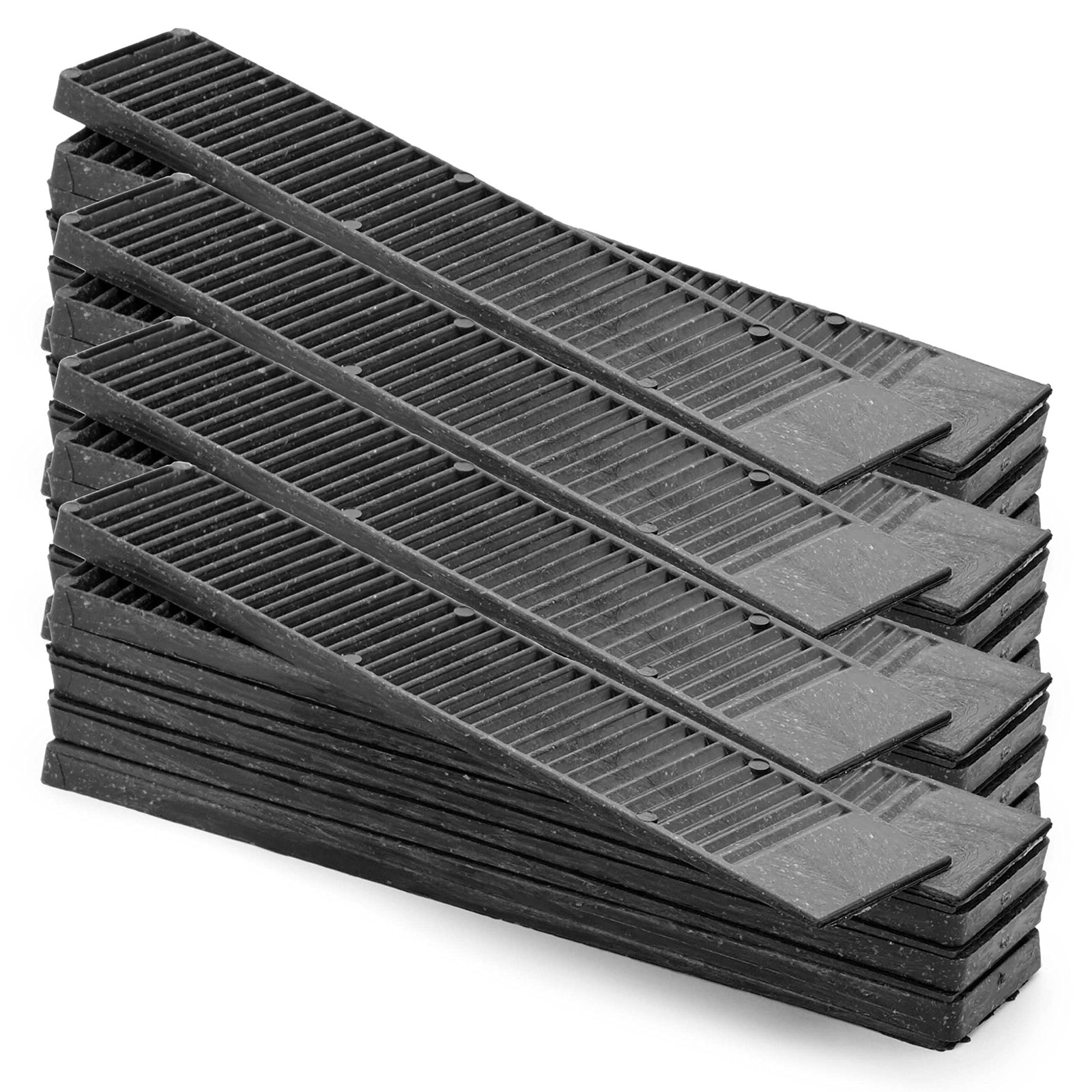 Composite Shims (24 7.75″ x 1.5″ x 0.25″ (Length x Width x Height), Black