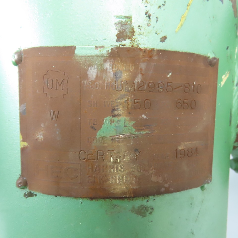 UM2995-810 150 PSI M.W.P. Air steam Moisture Separator 4″ Ports