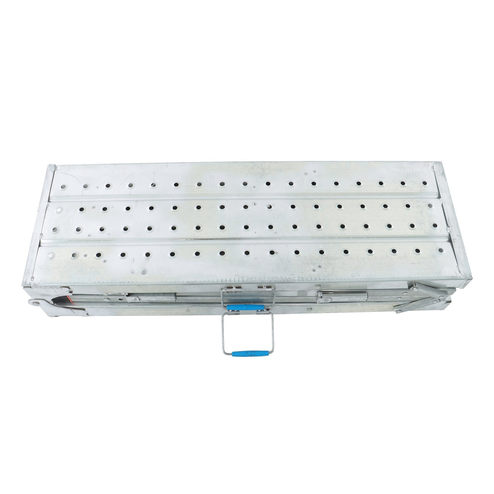 1.8m Aluminum Alloy Portable Folding Scaffold Work Platform Adjustable Height