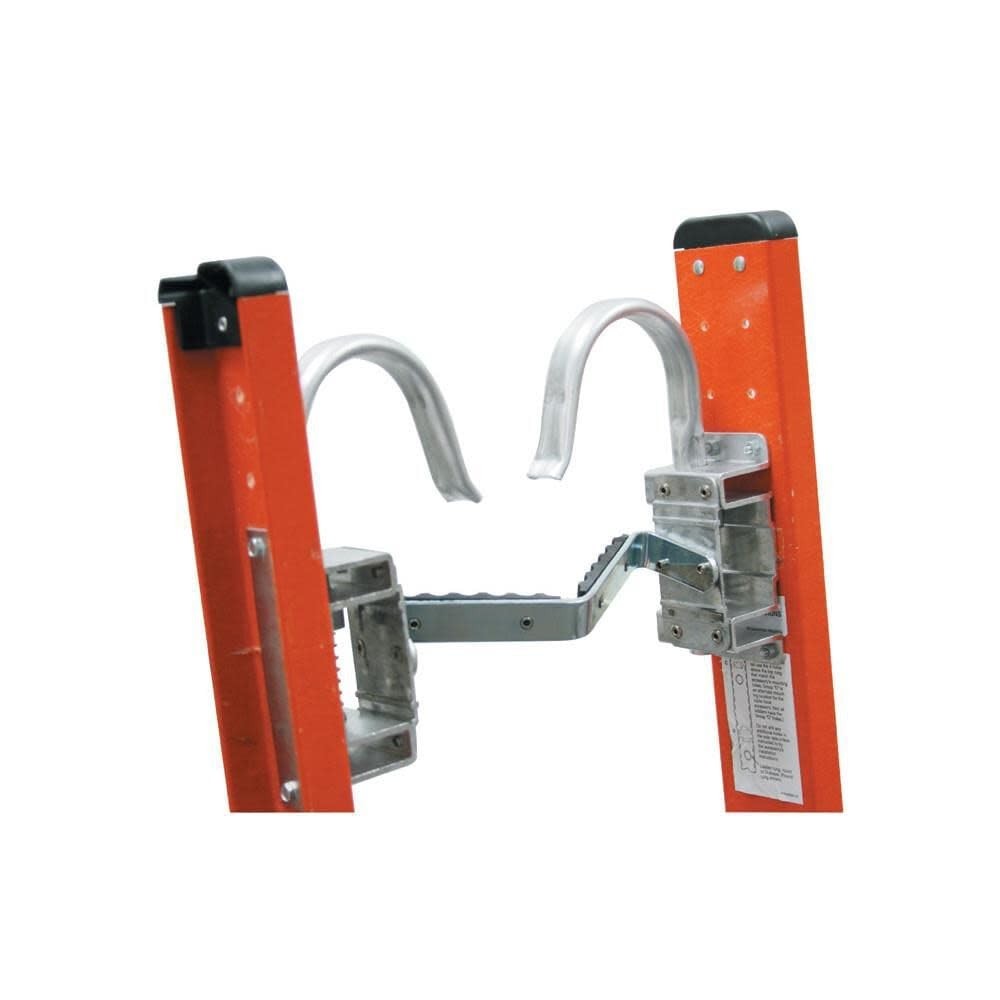 2-in-1 Cable Hook & V-Rung Assembly, Silver