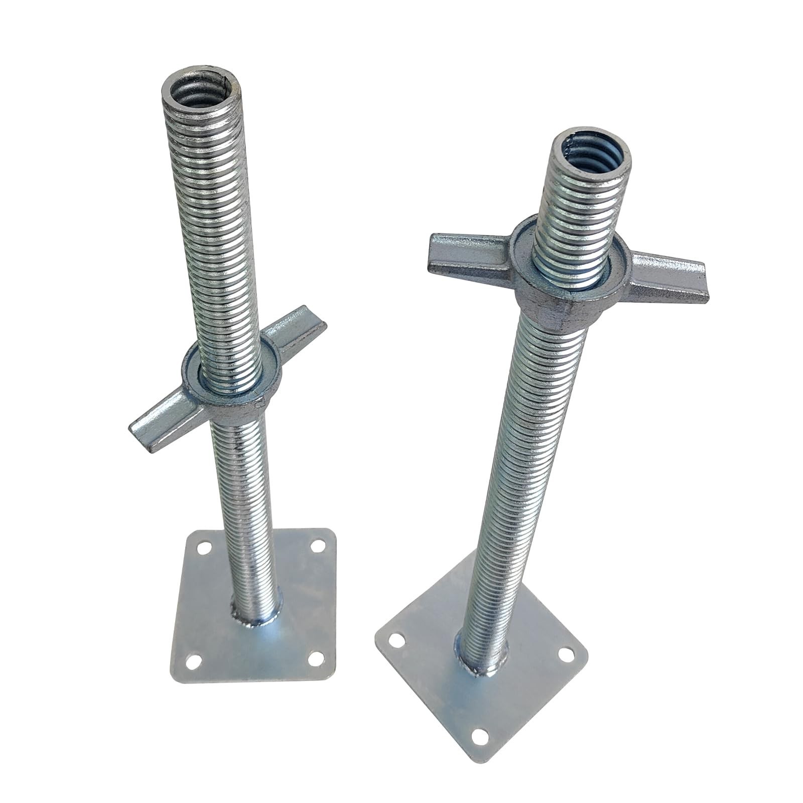 4 Pack Adjustable Leveling Jack Feet Screw Hollow Leg for Baker Scaffolding