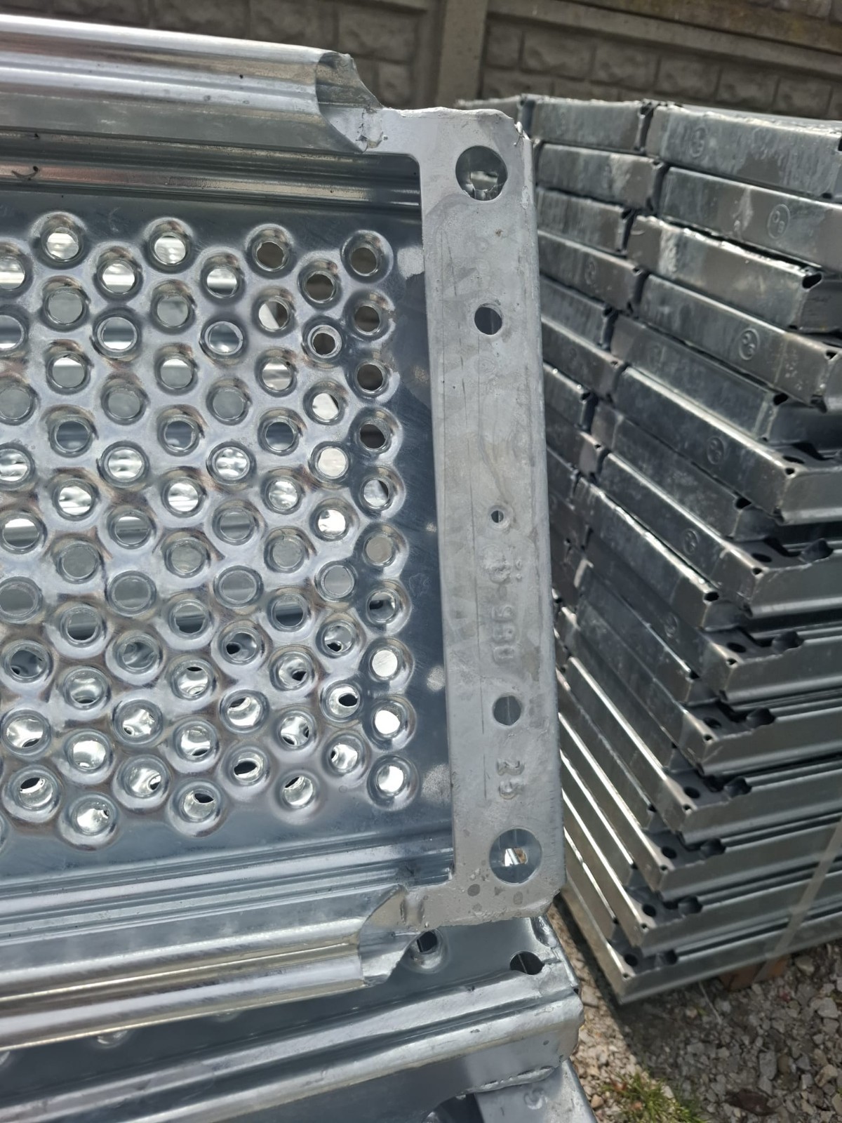 ✅ SL 70 scaffolding plank 2.5m made of steel | certified & safe |