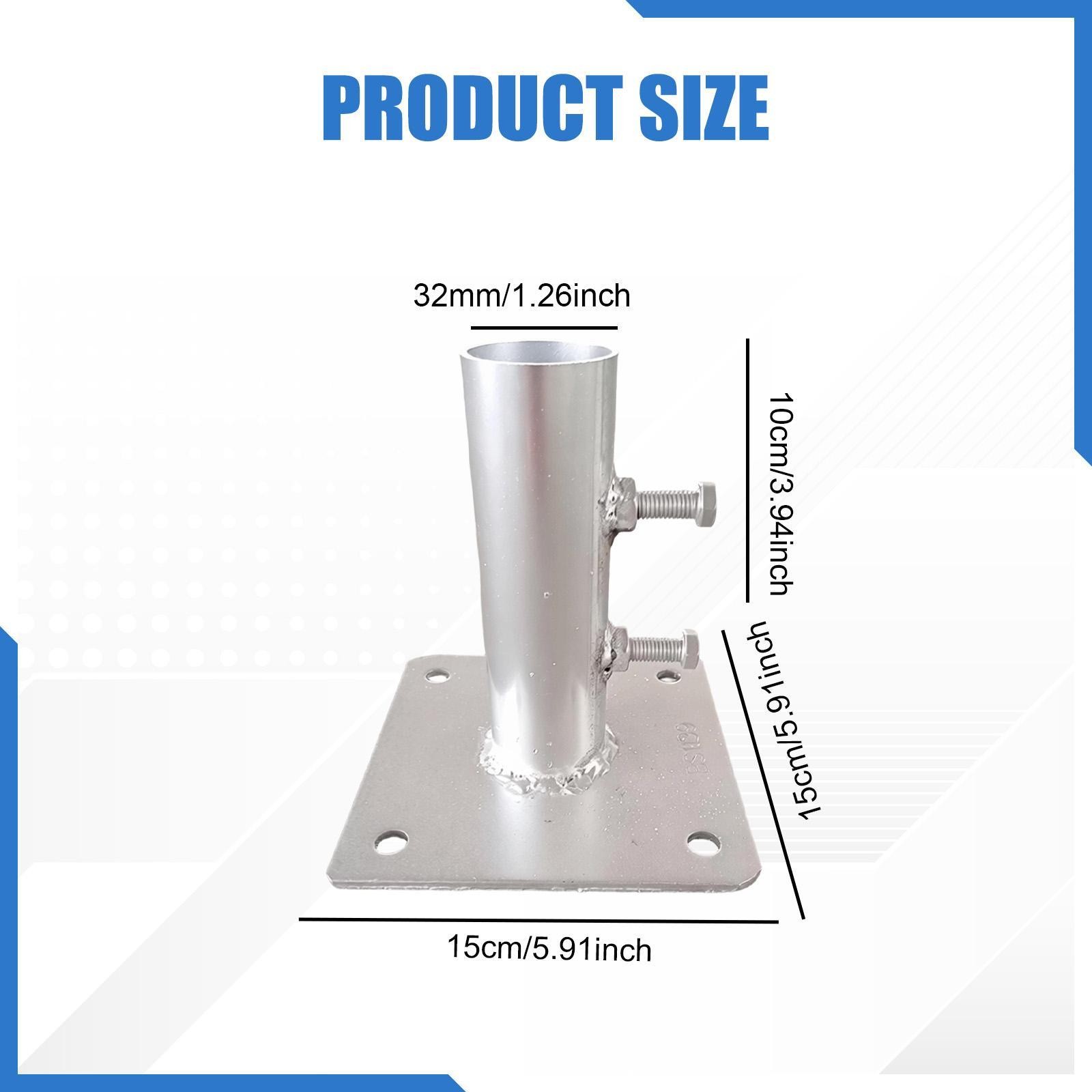 Scaffold Base Plate Easily Install Welded Construction Spare Part Accessory