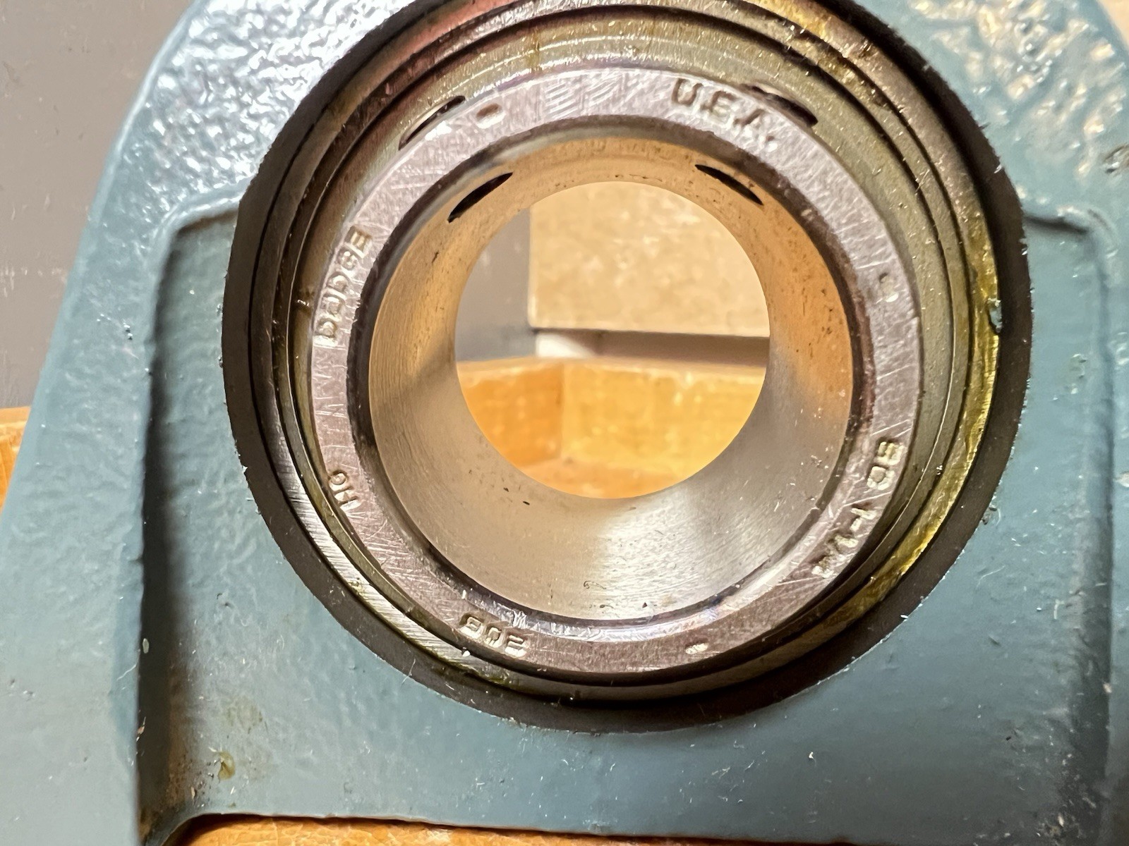 Dodge 6C- 1-1/4 124133 1-1/4″ Bolt Pillow Block Ball Bearing 206 HG ~