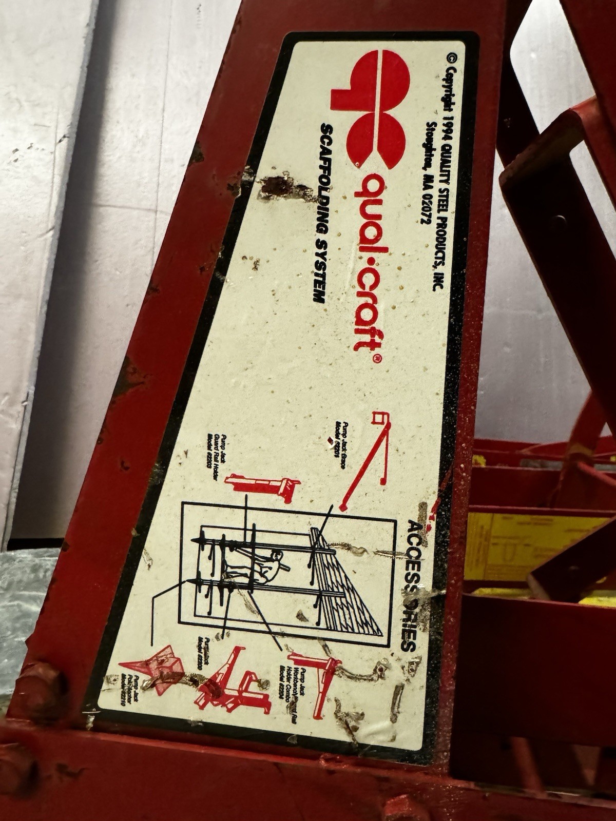 Qualcraft Pump Jack Scaffolding Set (4 pcs) – Model 2200