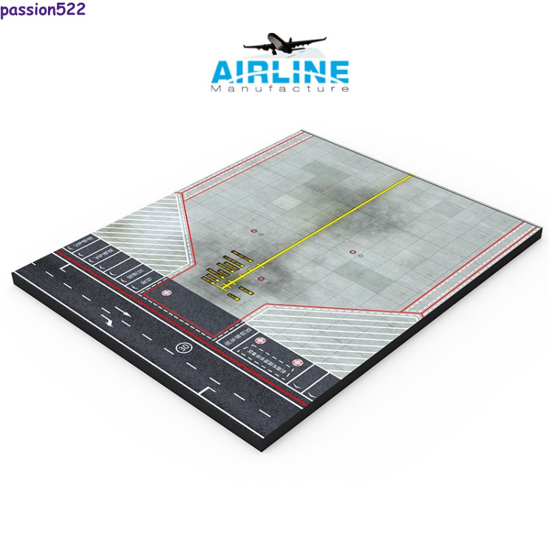 1: 400 International Airport Finished Wooden Platform Parking Apron Multiple