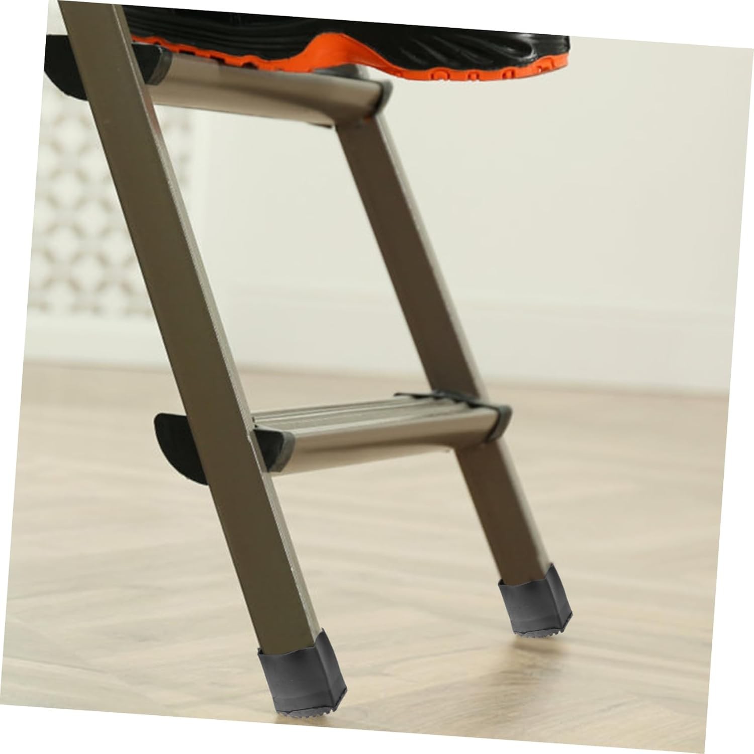 4pcs Folding Ladder feet Home Furniture Leg Protectors for Chairs Black