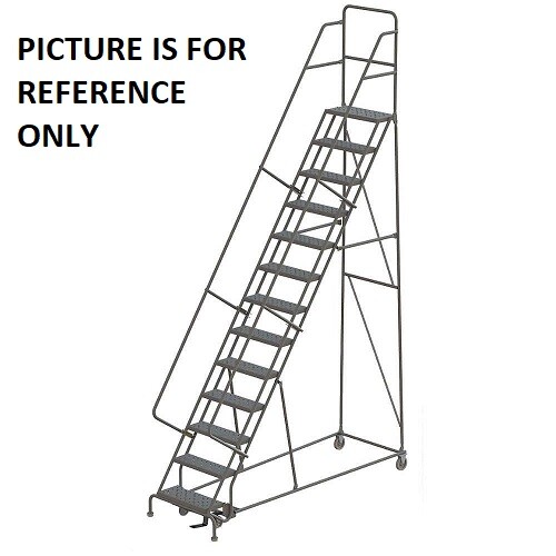 NEW! Tri-Arc 166 in H Steel Configurable Ladder, 13 Steps, 450 lb Load Capacity!