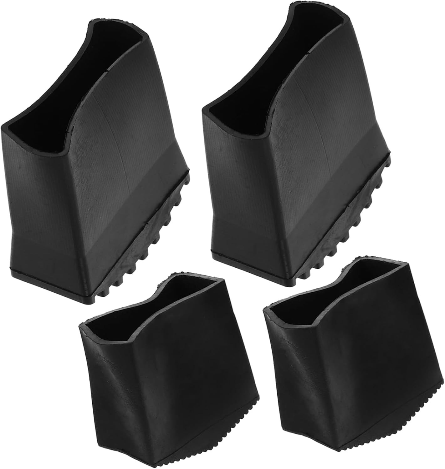 4pcs Folding Ladder feet Home Furniture Leg Protectors for Chairs Black