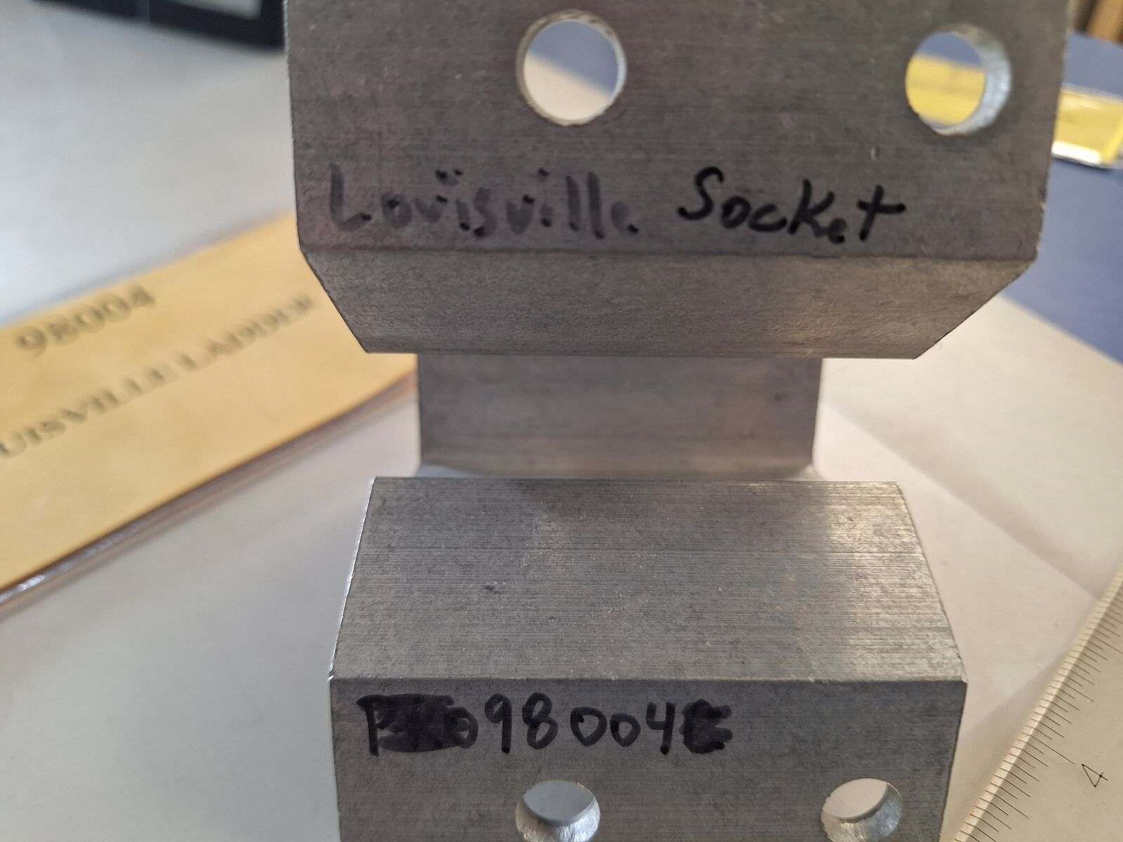 LOUISVILLE LADDER 98004 REPLACEMENT HAND RAIL/STANCHION SOCKET ONLY Free Ship..