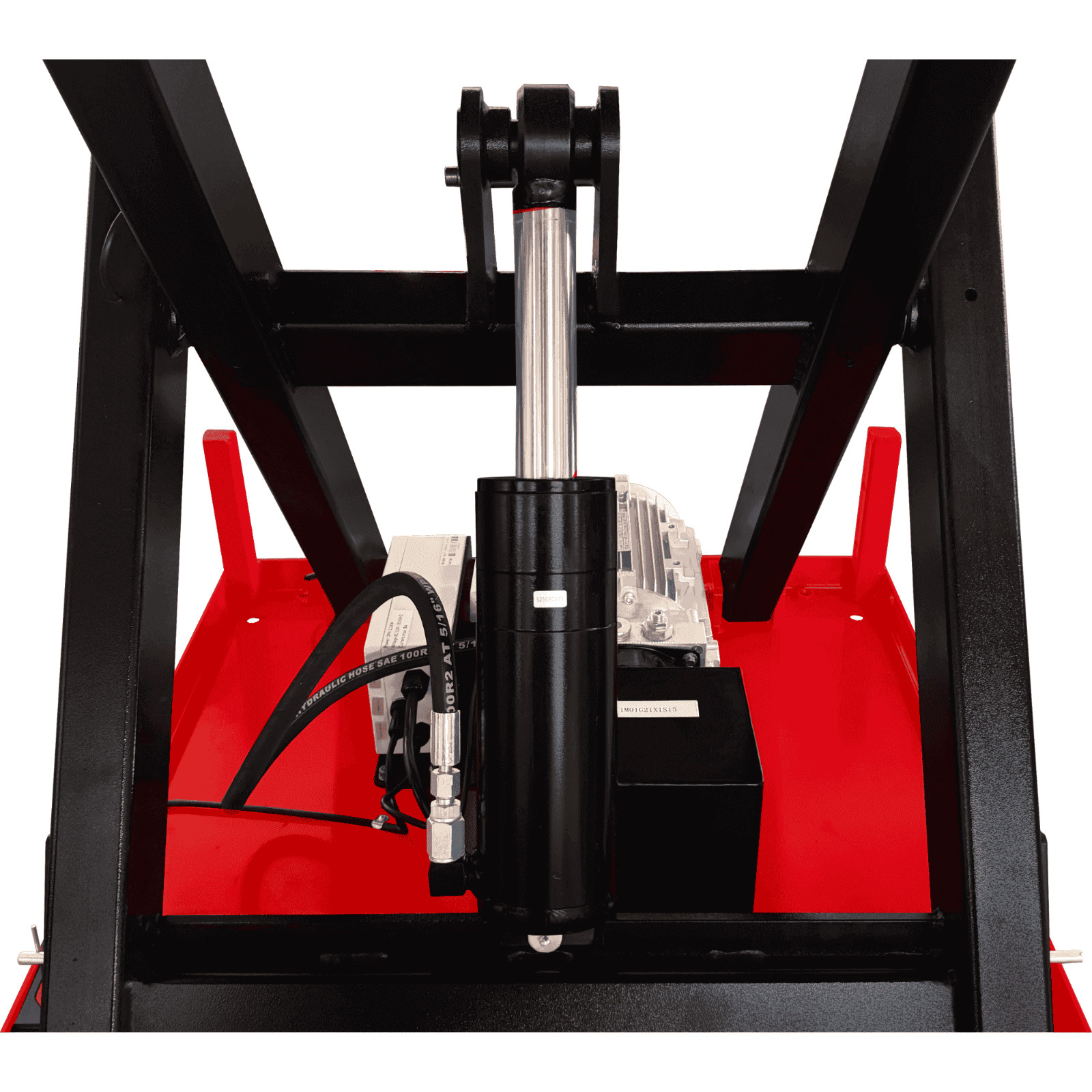Electric Hydraulic Scissor Lift Table, 2,200 lb. Capacity, 48″ x 36″ Platform