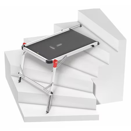 Hailo 9940-001 Ladder Platform, 330 Lb. Ld Cap., Aluminum
