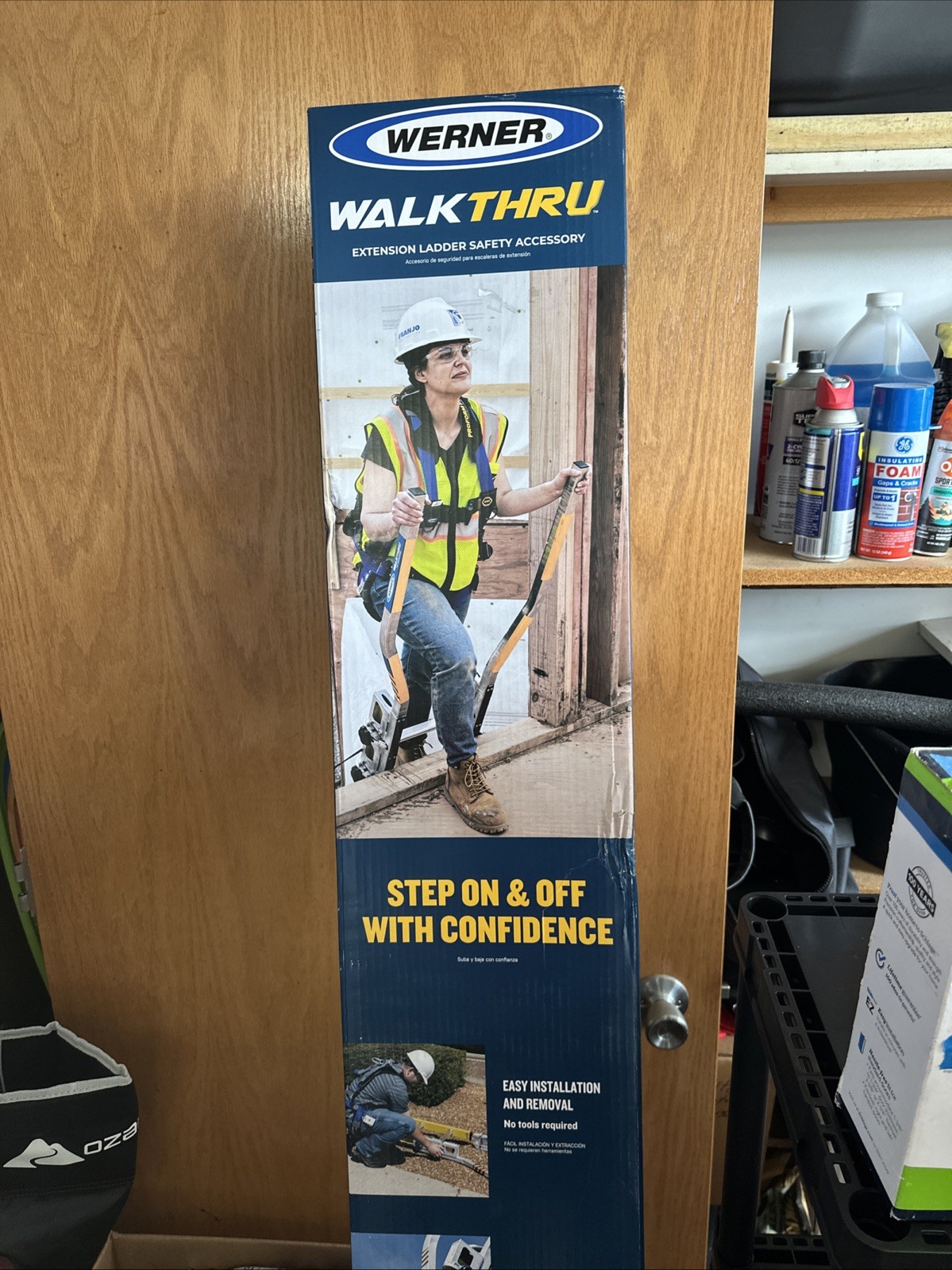 Werner X300010 – Extension Ladder Walk Thru – Safety Rail handles