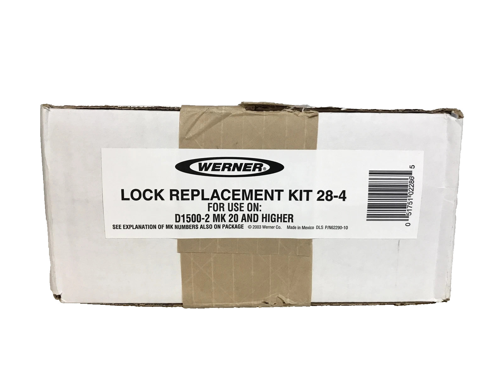 Werner 28-4 Rung Lock Kit for D1500 Aluminum Extension Ladder Replacement