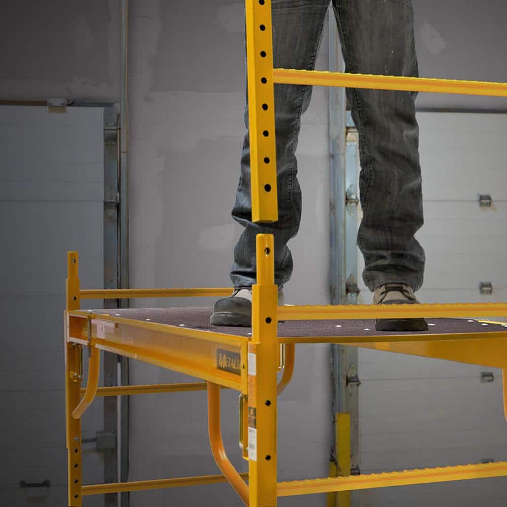 Safeclimb 6 ft. Baker Scaffold with Platform and Included Trap Door, 1250 lbs.