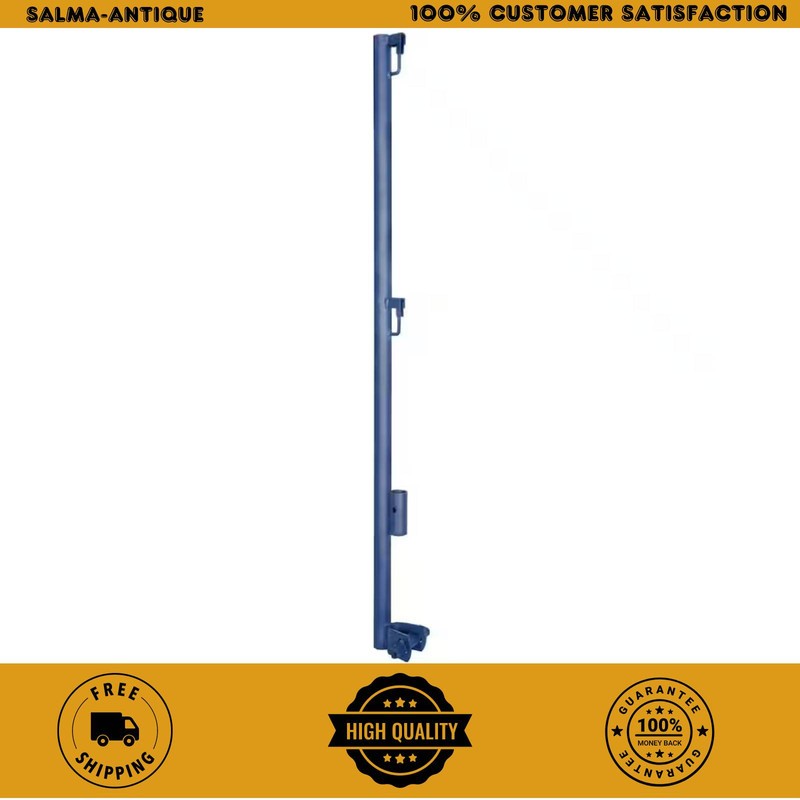 5 Ft Steel Guard Rail Post w/ Wedge Clamp for Metaltech Scaffolding