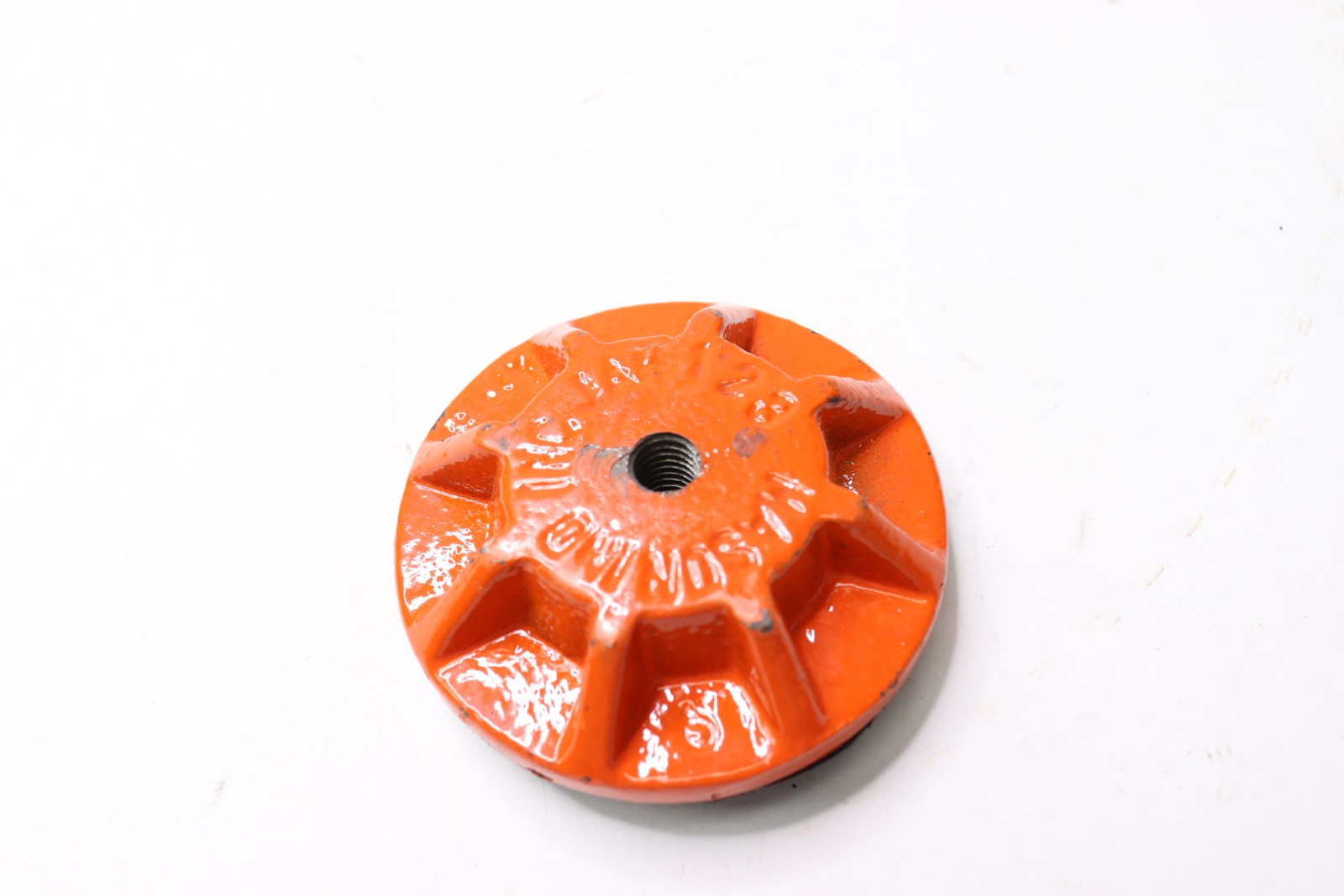 Kason Threaded Cap Orange 2-15/16″ Dia. x 1/4″ JAH-123