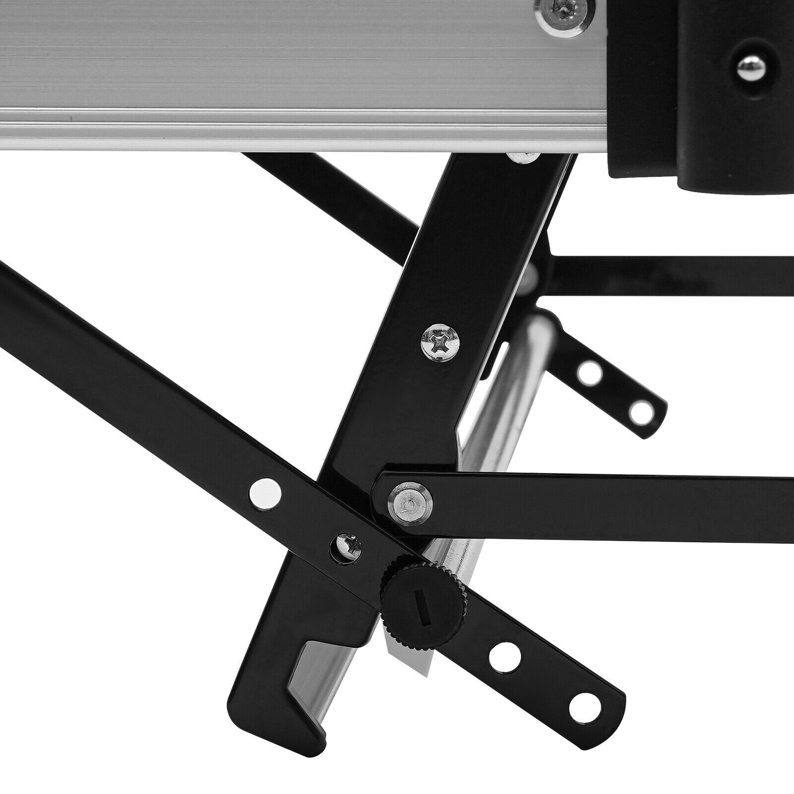 4-Step Floor Standing Bed Ladder Ladder w/ Adjustable Handrail 150kg/330.69lbs