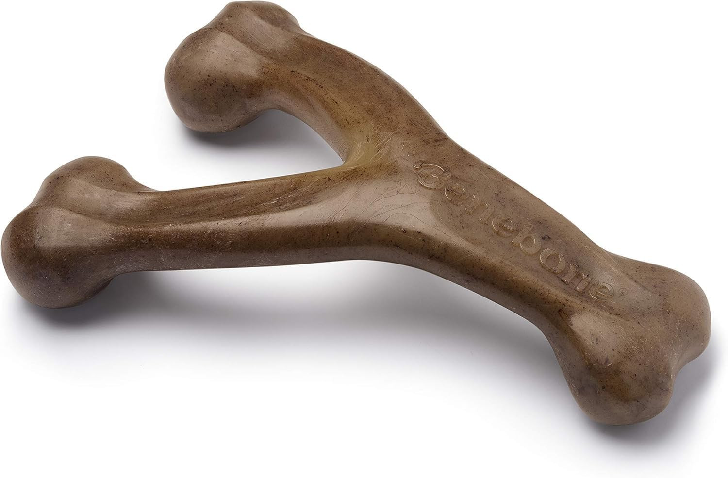Wishbone Durable Dog Chew Toy for Aggressive Chewers, Made in USA, Giant, Real B