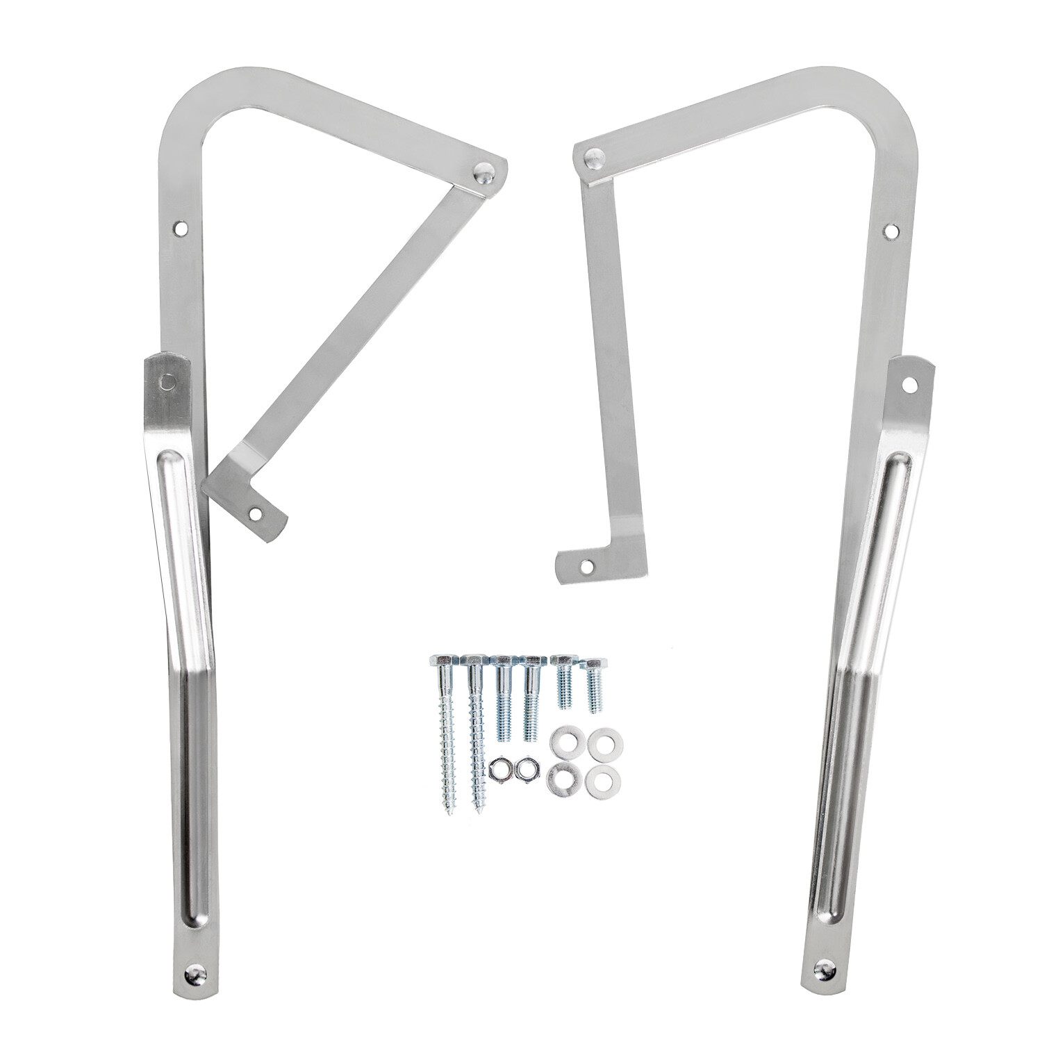 1 x Pair Attic Ladder Spreader Hinge Arms For Werner 55-1 MFG 2006 And Older