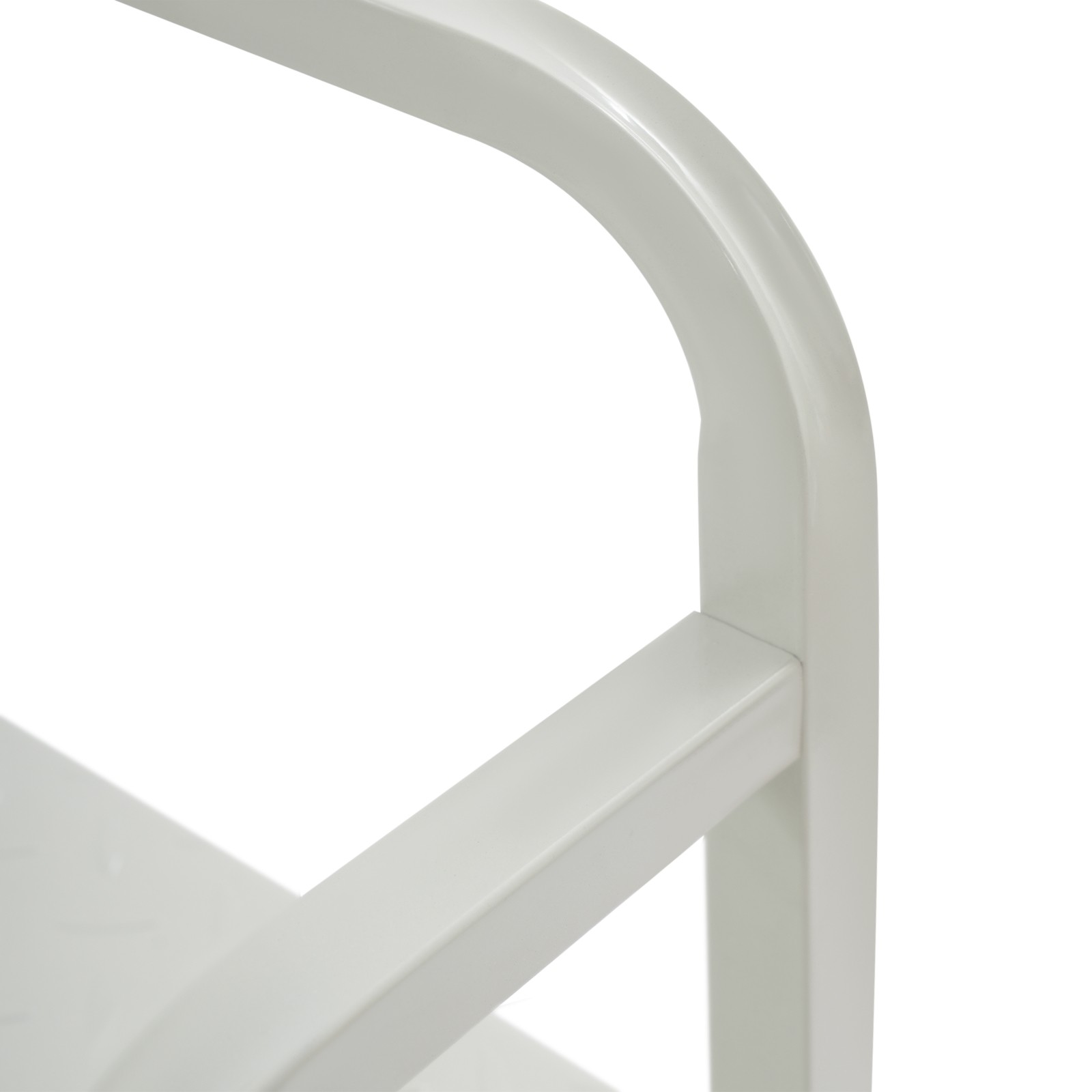 350kg Capacity Grocery Stair Mobile Store Ladder 3-Step Supermarket Shelf Ladder